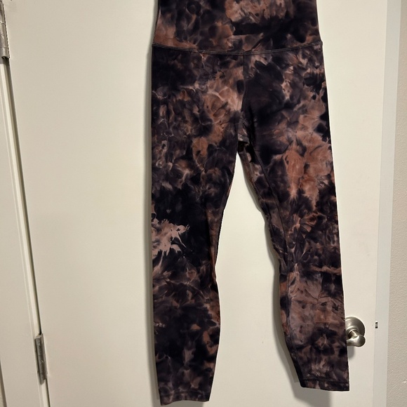 Lululemon Align Pant 25" *Diamond Dye Diamond Dye Graphite Grey Pink Pastel - Picture 4 of 4